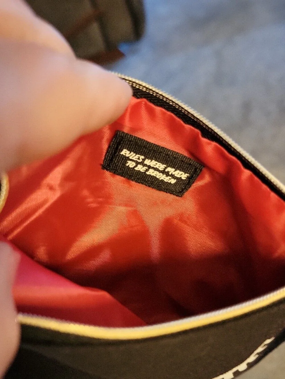 ipsy Cosmetic Bags Woven Bag And Hair Band